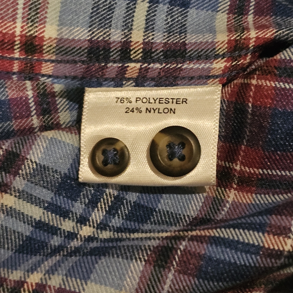 Peter Millar Performance Flannel Button Down L - image 5